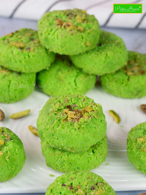 Coconut Pista Biscuits 250g | Pista House
