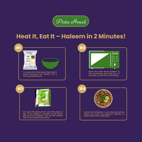 Pista House Mutton Haleem - 1kg Travel Pack