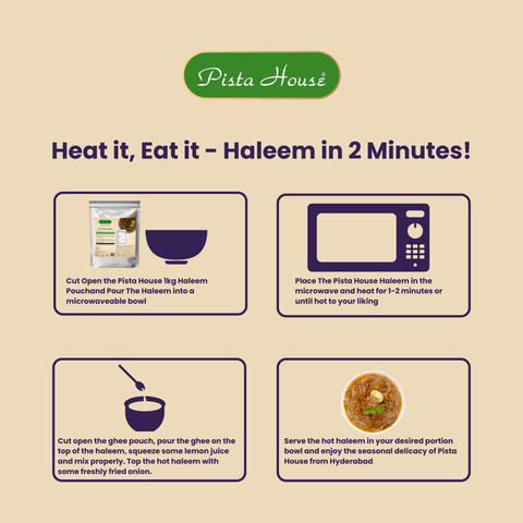 Pista House Mutton Haleem - 850g Travel Pack